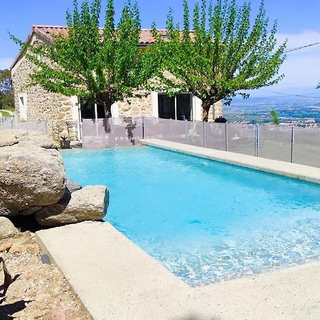 Villa Spacieuse -Vue Exceptionnelle- Piscine Saint-Romain-de-Lerps ภายนอก รูปภาพ