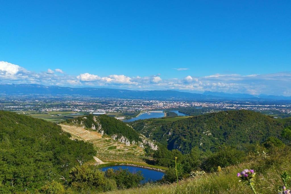 Villa Spacieuse -Vue Exceptionnelle- Piscine Saint-Romain-de-Lerps ภายนอก รูปภาพ