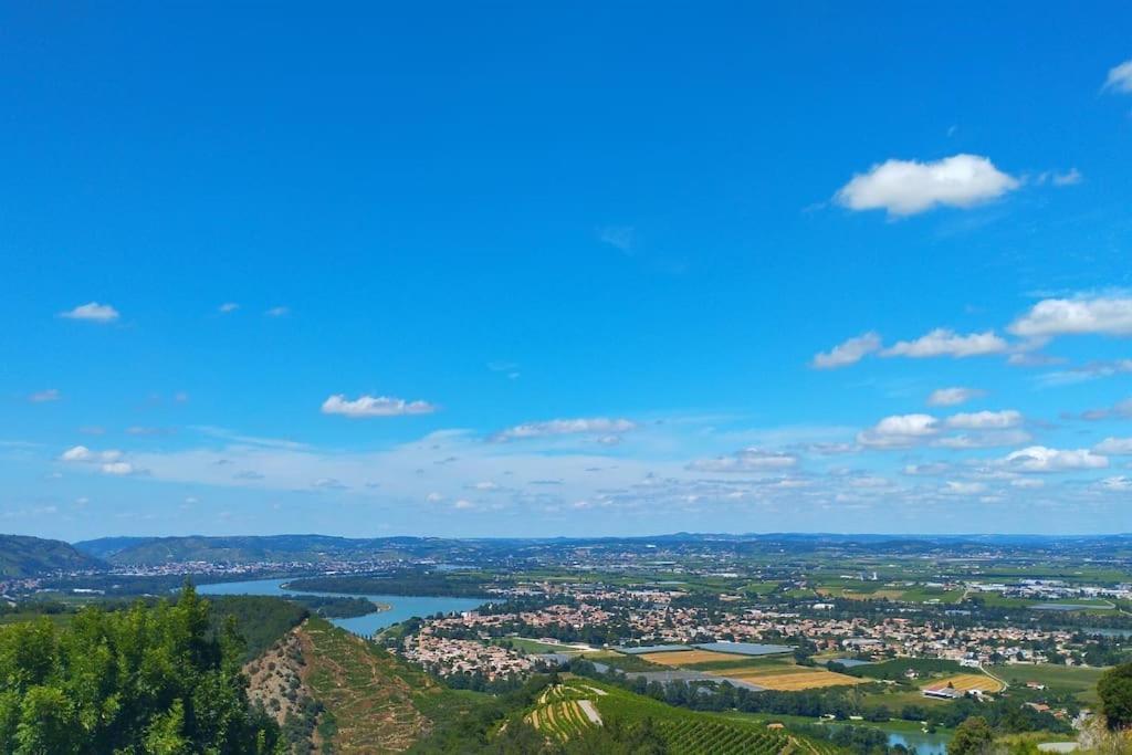Villa Spacieuse -Vue Exceptionnelle- Piscine Saint-Romain-de-Lerps ภายนอก รูปภาพ